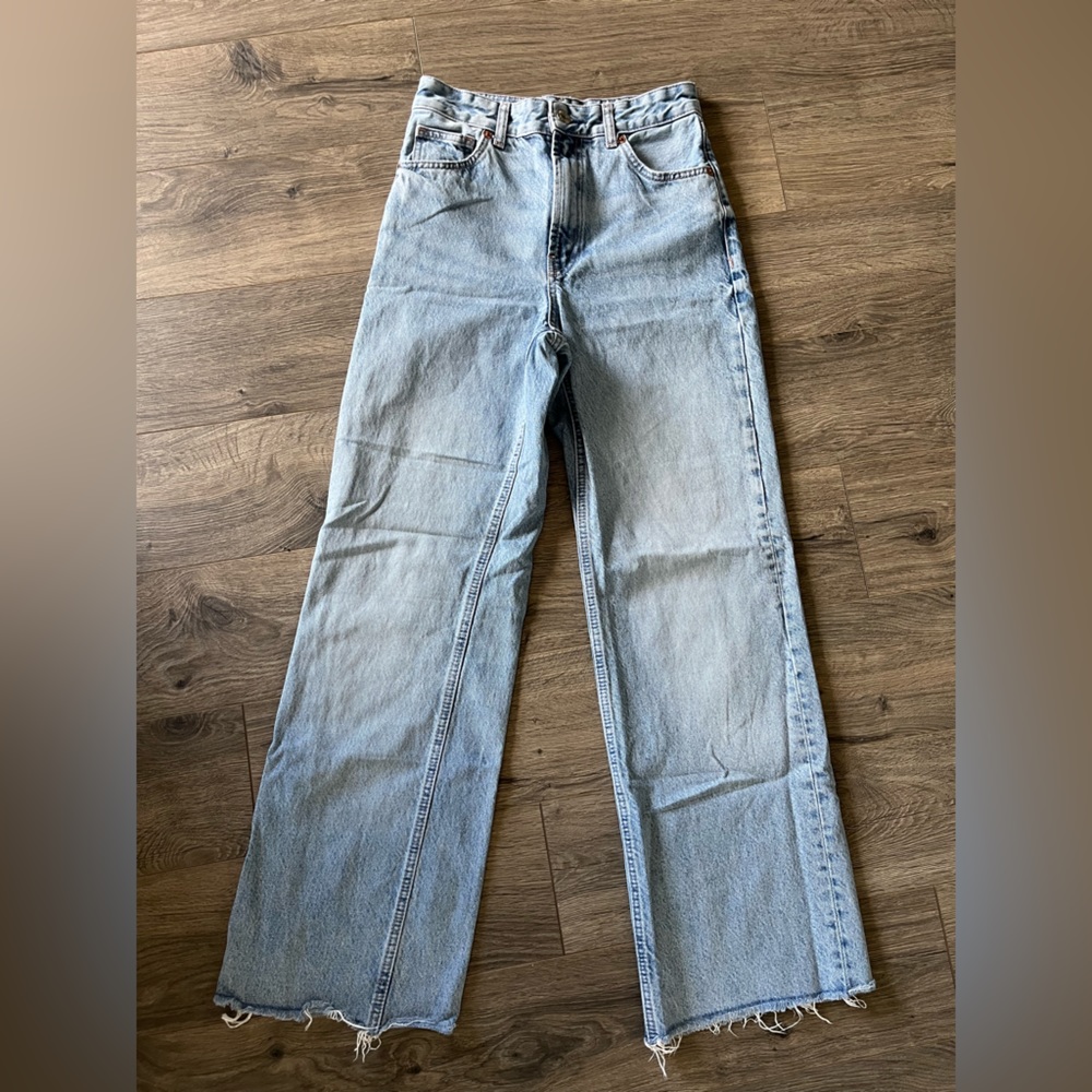 High Waist Wide Leg Zara Jeans